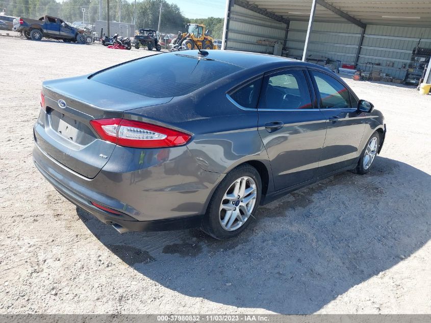 2016 FORD FUSION SE - 3FA6P0H76GR125771