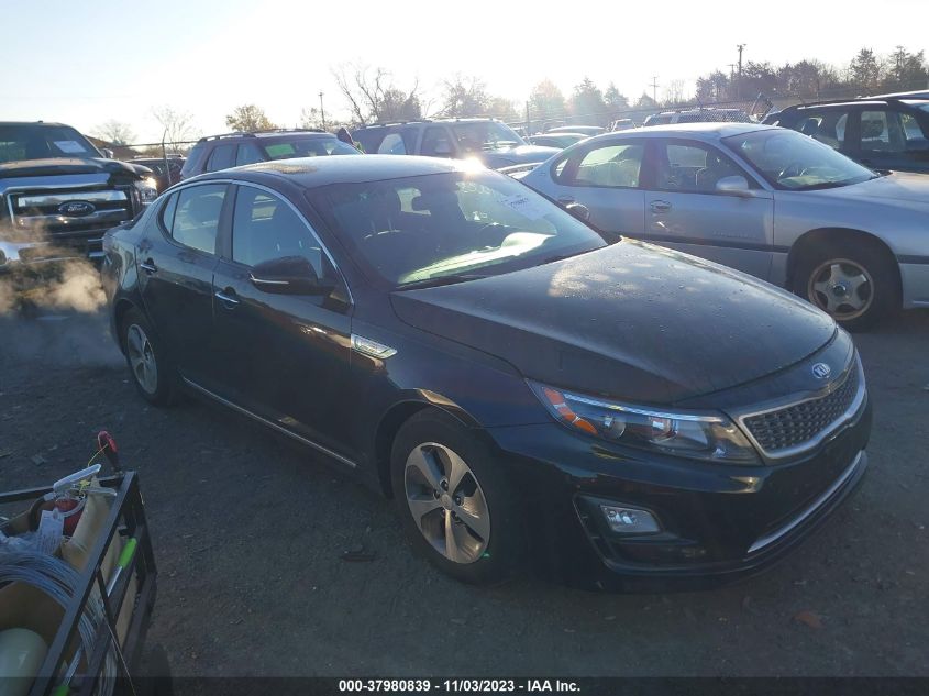 2015 KIA OPTIMA HYBRID - KNAGM4AD5F5081503