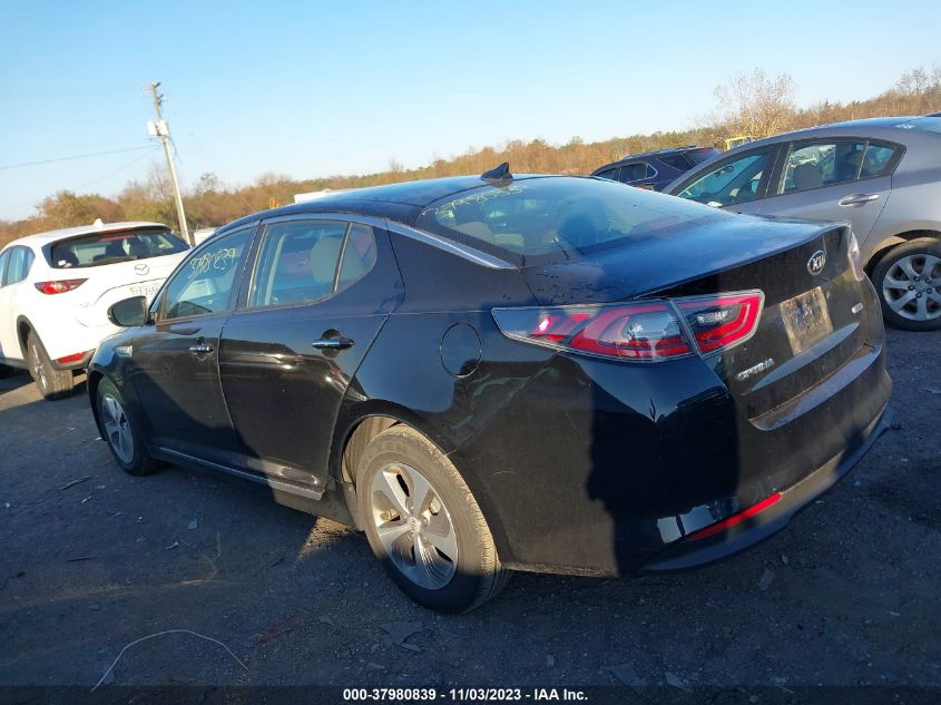2015 KIA OPTIMA HYBRID - KNAGM4AD5F5081503