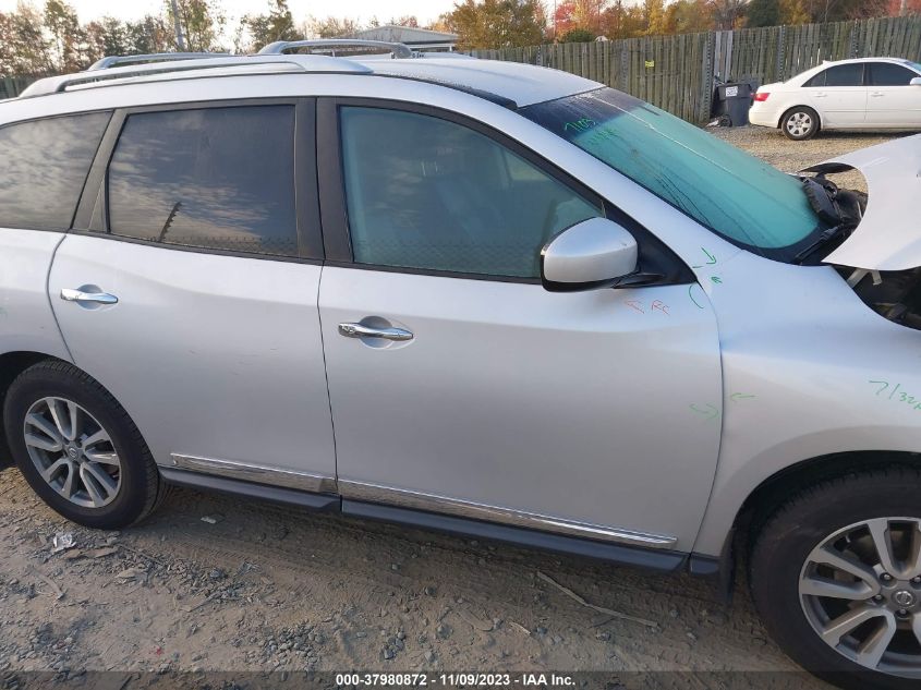 2013 NISSAN PATHFINDER S/SV/SL/PLATINUM - 5N1AR2MM2DC618312