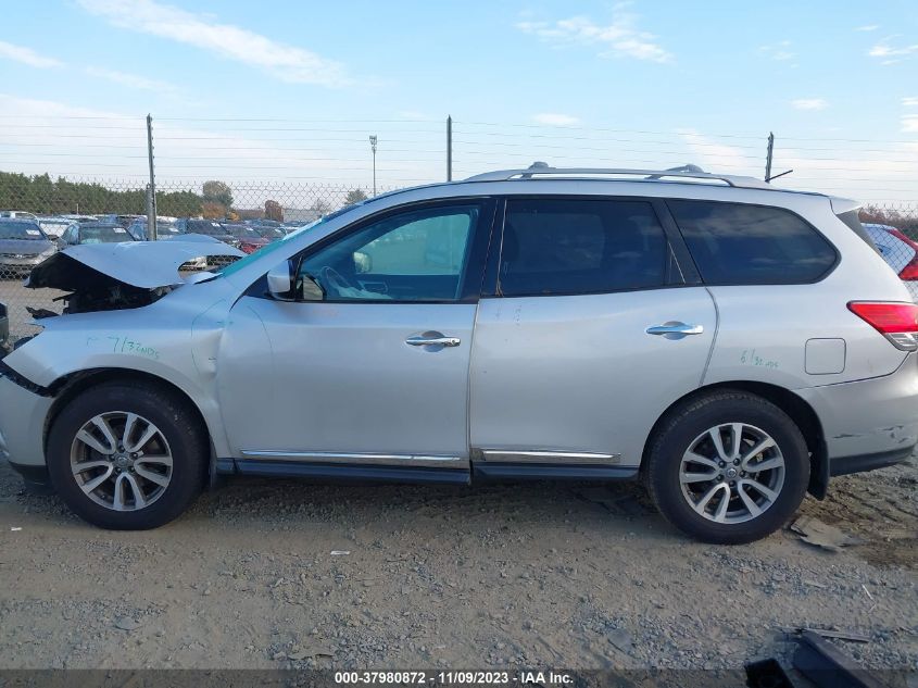 2013 NISSAN PATHFINDER S/SV/SL/PLATINUM - 5N1AR2MM2DC618312