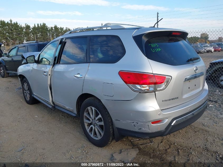 2013 NISSAN PATHFINDER S/SV/SL/PLATINUM - 5N1AR2MM2DC618312