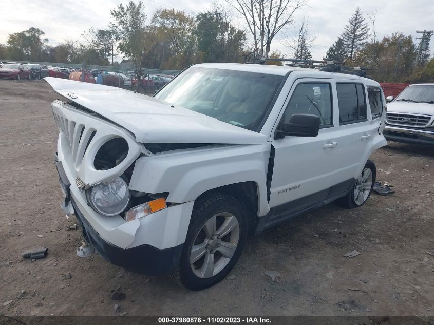 2014 JEEP PATRIOT LATITUDE - 1C4NJRFB1ED744285
