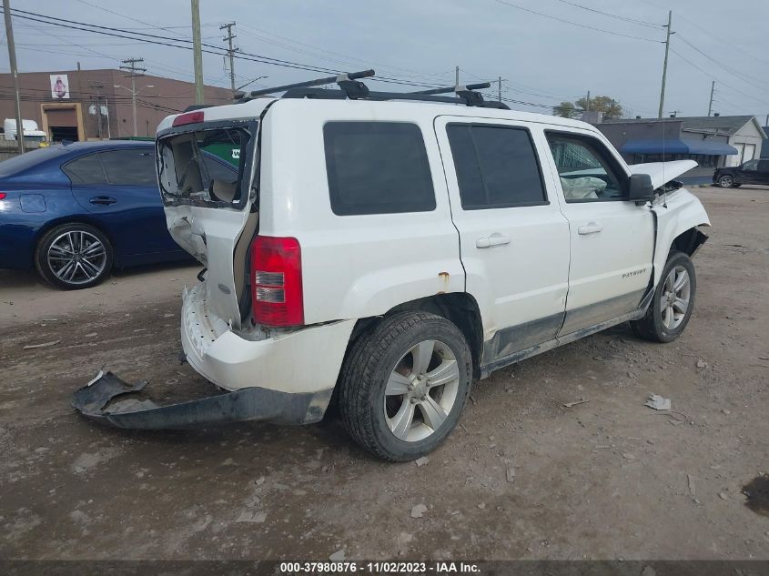 2014 JEEP PATRIOT LATITUDE - 1C4NJRFB1ED744285