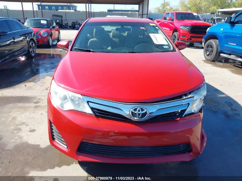 2013 TOYOTA CAMRY LE - 4T4BF1FK7DR325833
