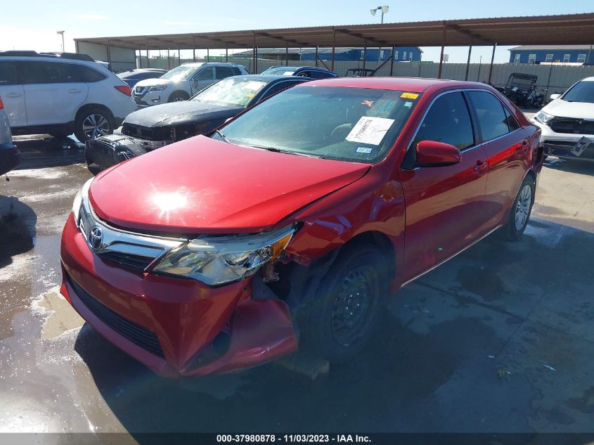 2013 TOYOTA CAMRY LE - 4T4BF1FK7DR325833