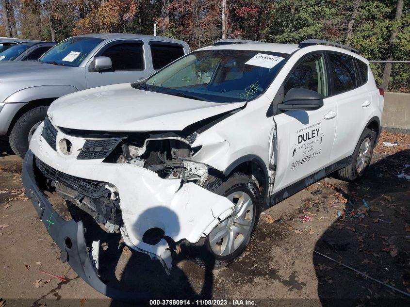 2014 TOYOTA RAV4 LE - JTMZFREV1ED035502