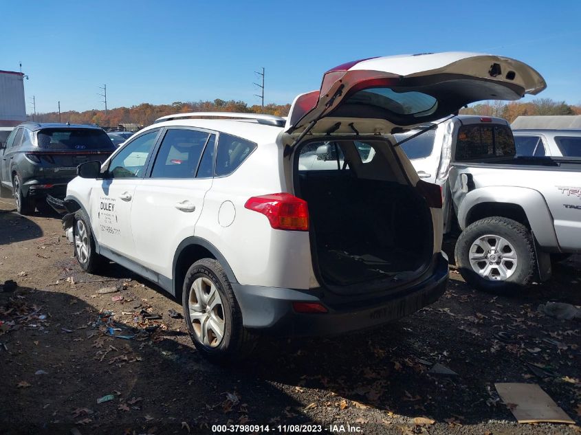 2014 TOYOTA RAV4 LE - JTMZFREV1ED035502