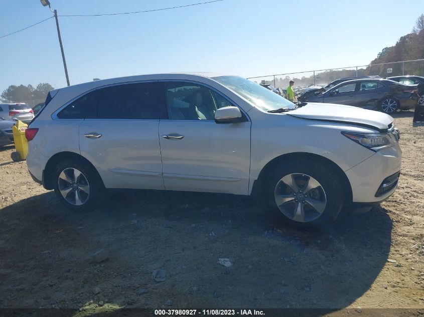 2014 ACURA MDX - 5FRYD3H23EB018935