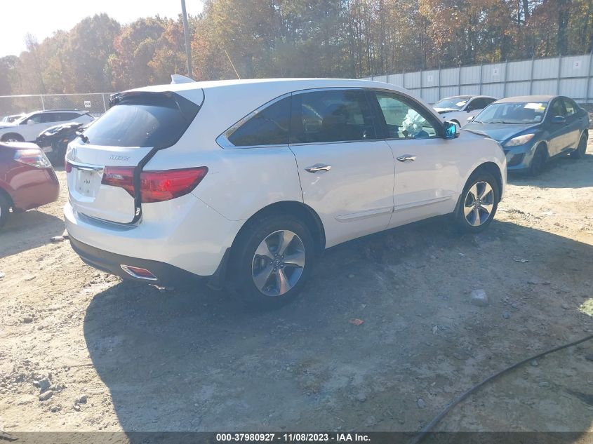 2014 ACURA MDX - 5FRYD3H23EB018935