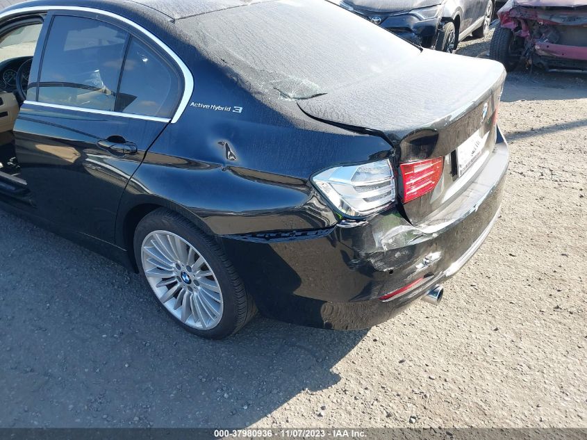 2013 BMW 3 SERIES ACTIVEHYBRID 3 - WBA3F9C54DF145131