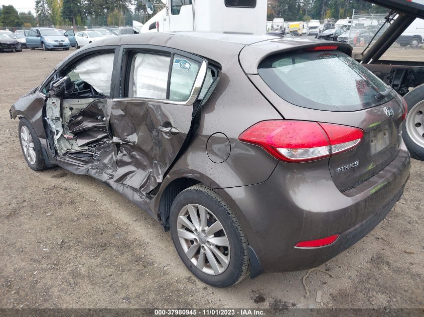 2015 KIA FORTE EX - KNAFX5A84F5298973