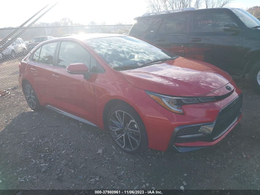 JTDS4MCEXMJ074120 TOYOTA COROLLA SE/NIGHTSHADE/APEX SE 2021