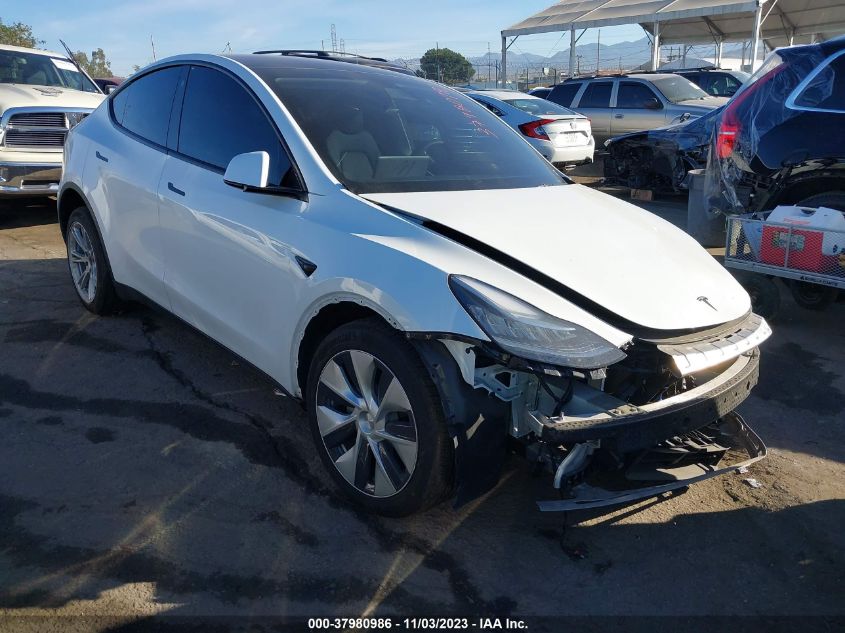 7SAYGDEEXNF464970 TESLA MODEL Y LONG RANGE 2022
