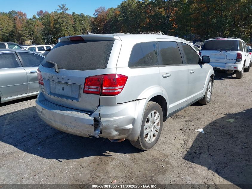 2014 DODGE JOURNEY AMERICAN VALUE PKG - 3C4PDCAB7ET310905