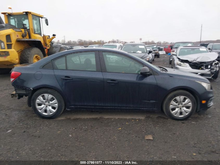 2015 CHEVROLET CRUZE LS - 1G1PA5SG0F7220198