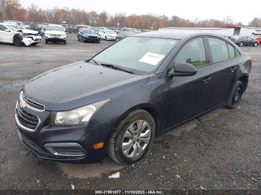 2015 CHEVROLET CRUZE LS - 1G1PA5SG0F7220198