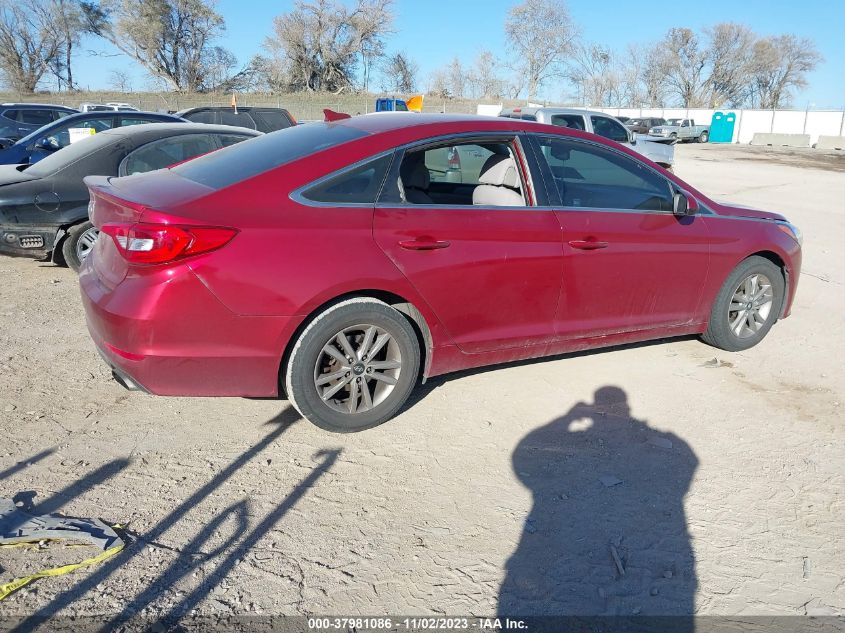 2016 HYUNDAI SONATA SE - 5NPE24AF6GH375804