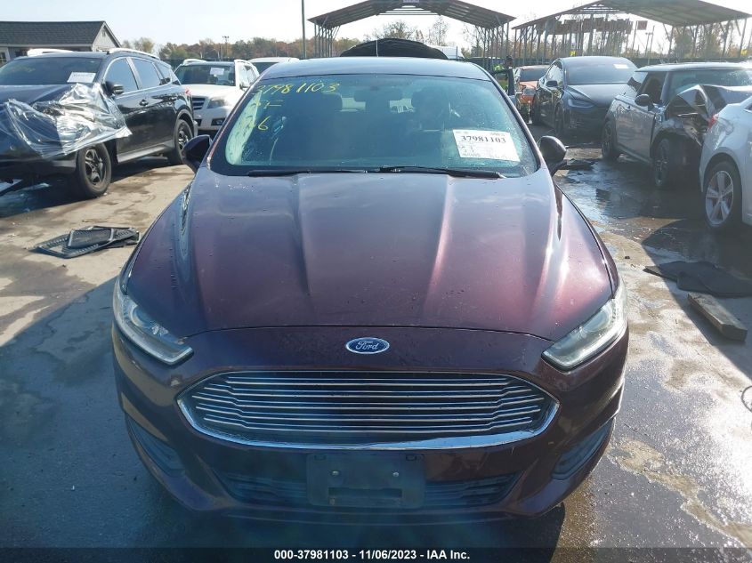 2013 FORD FUSION SE - 3FA6P0HR8DR256861