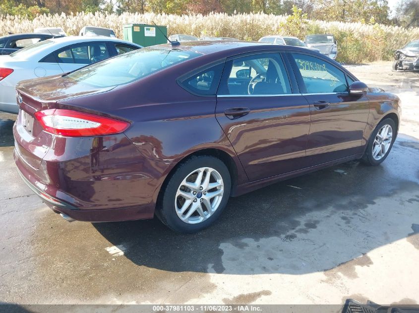 2013 FORD FUSION SE - 3FA6P0HR8DR256861