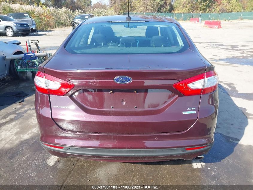 2013 FORD FUSION SE - 3FA6P0HR8DR256861