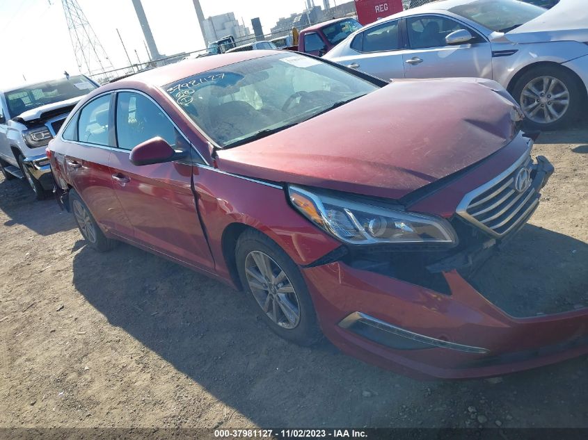 2015 HYUNDAI SONATA SE - 5NPE24AF1FH072640