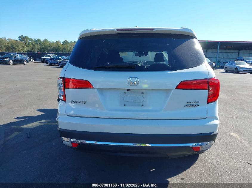 2016 HONDA PILOT ELITE - 5FNYF6H06GB056044
