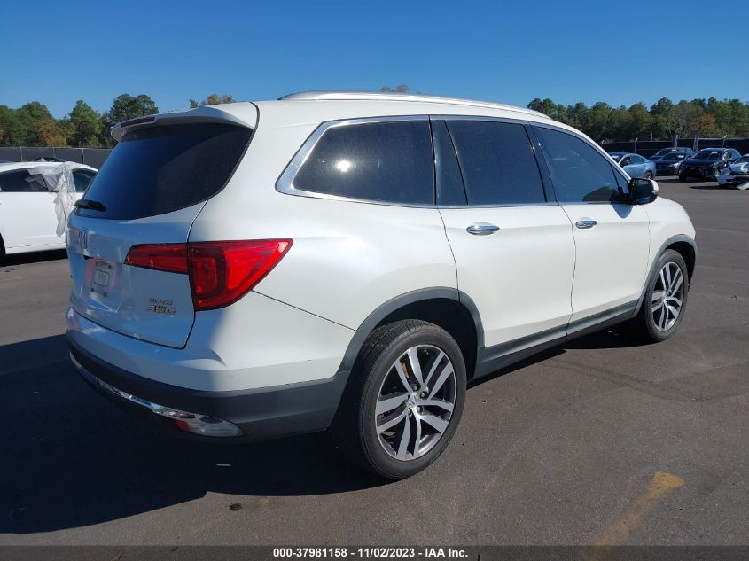 2016 HONDA PILOT ELITE - 5FNYF6H06GB056044