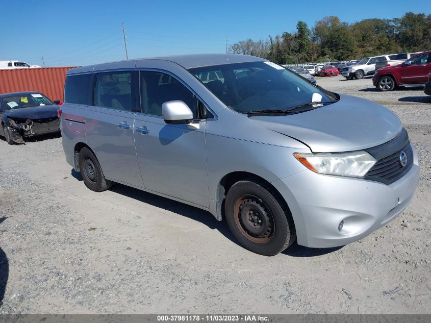 2014 NISSAN QUEST S - JN8AE2KP6E9107556