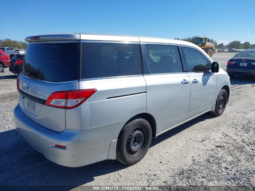 2014 NISSAN QUEST S - JN8AE2KP6E9107556