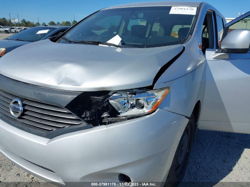 2014 NISSAN QUEST S - JN8AE2KP6E9107556