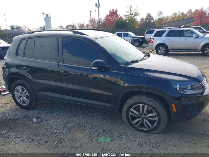 2017 VOLKSWAGEN TIGUAN 2.0T S - WVGAV7AX9HK000830