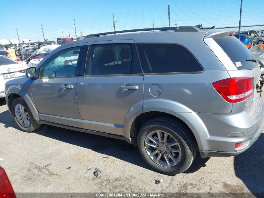 2015 DODGE JOURNEY SXT - 3C4PDDBG6FT611828