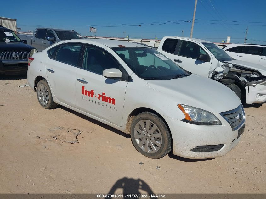 2015 NISSAN SENTRA FE+ S/S/SL/SR/SV - 3N1AB7AP3FY275513