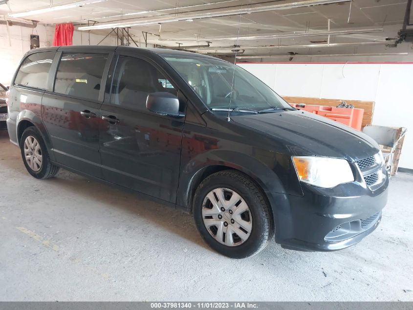 2014 DODGE GRAND CARAVAN AVP/SE - 2C4RDGBG2ER209462