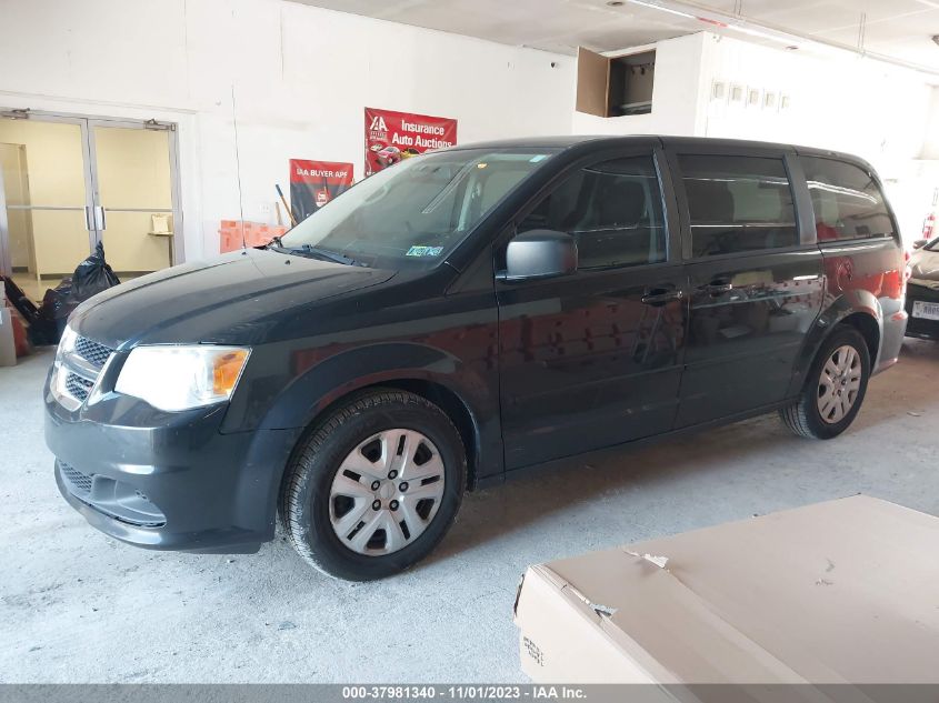2014 DODGE GRAND CARAVAN AVP/SE - 2C4RDGBG2ER209462