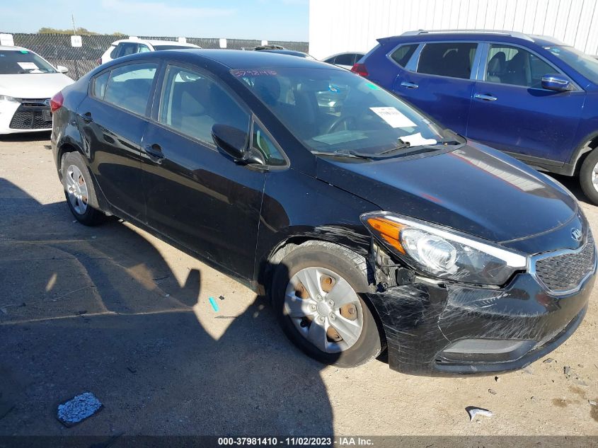 2016 KIA FORTE LX - KNAFK4A60G5510180
