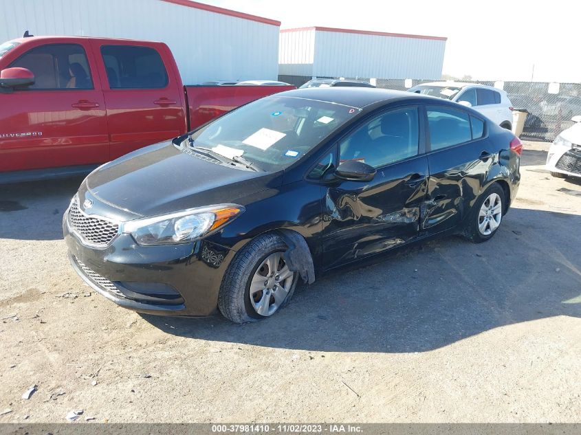 2016 KIA FORTE LX - KNAFK4A60G5510180