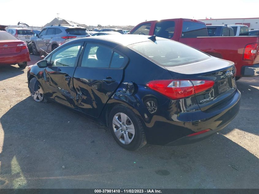 2016 KIA FORTE LX - KNAFK4A60G5510180