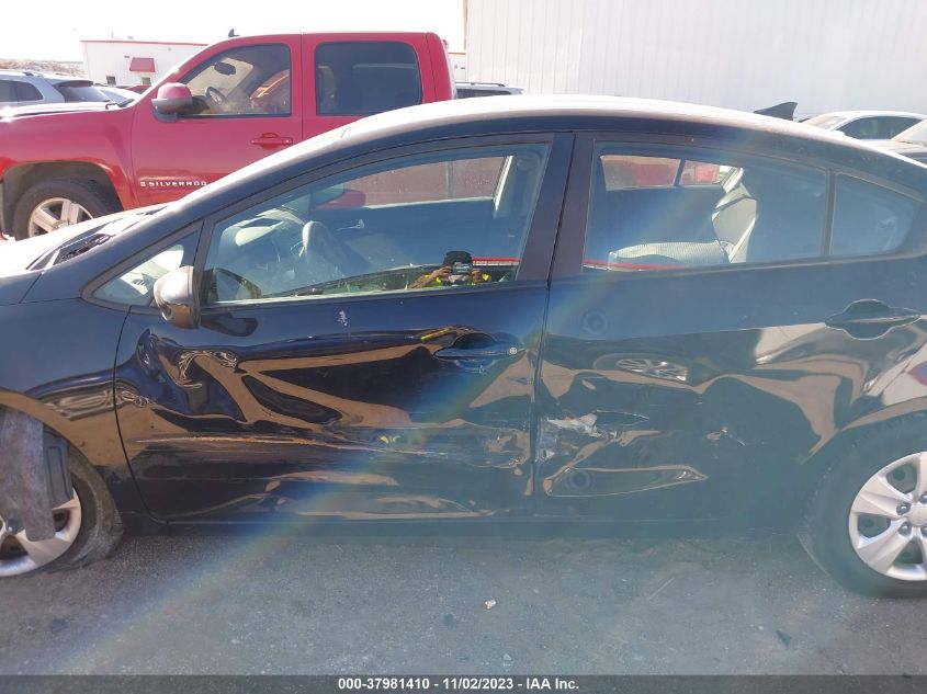 2016 KIA FORTE LX - KNAFK4A60G5510180