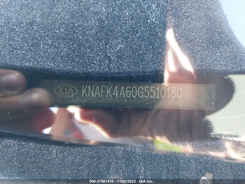 2016 KIA FORTE LX - KNAFK4A60G5510180