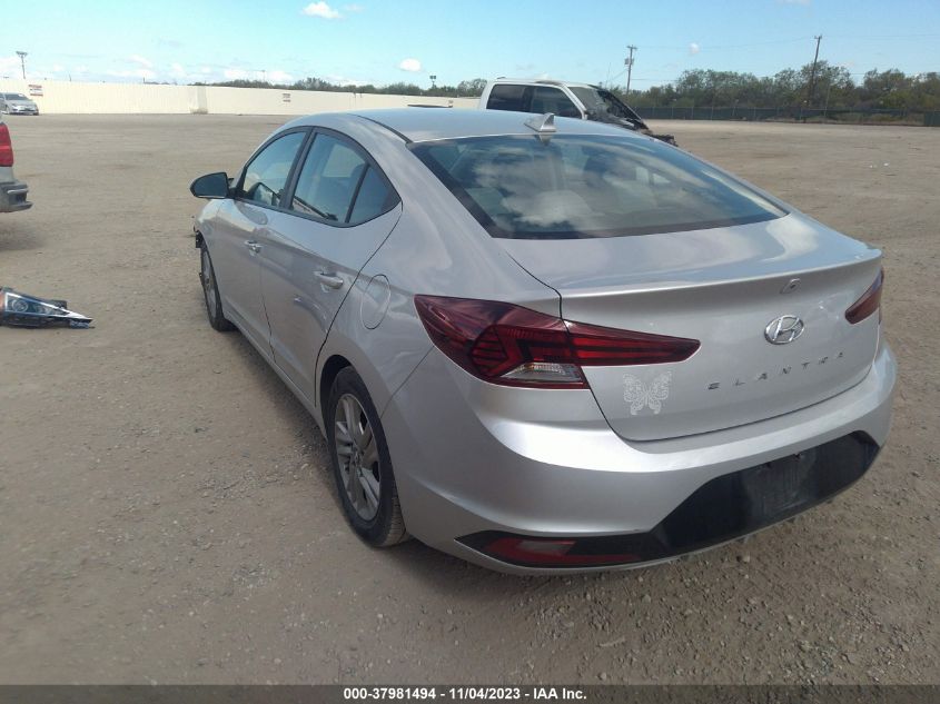 2019 HYUNDAI ELANTRA SEL/VALUE/LIMITED - 5NPD84LF6KH437329