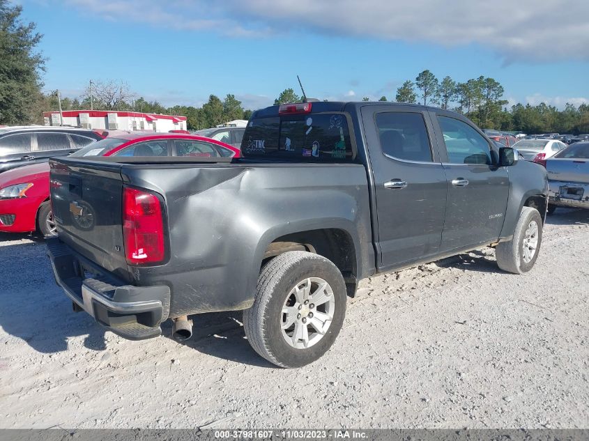 2016 CHEVROLET COLORADO LT - 1GCGSCE36G1134402