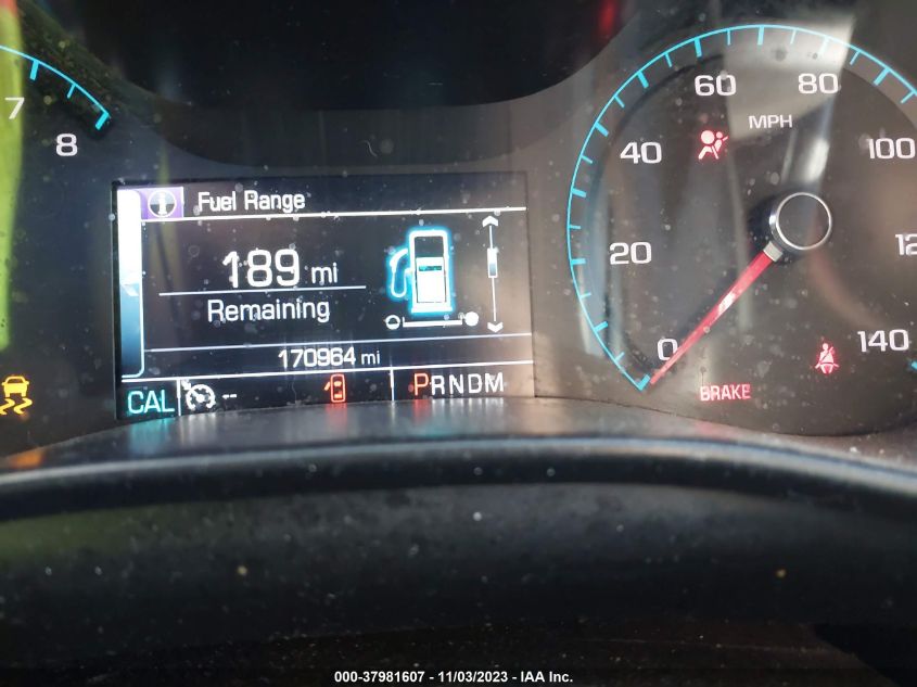 2016 CHEVROLET COLORADO LT - 1GCGSCE36G1134402