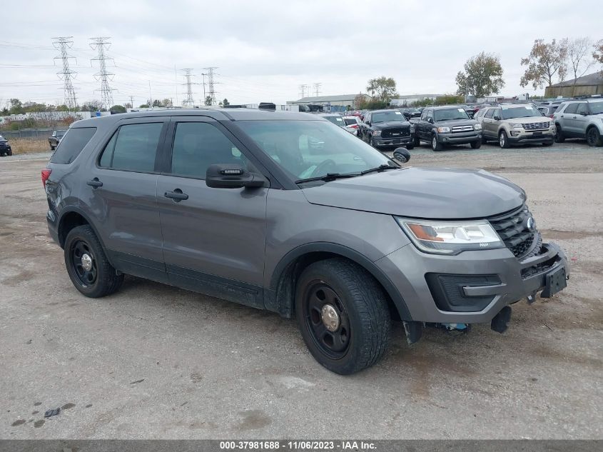 1FM5K8AR0HGA63593 FORD UTILITY POLICE 2017