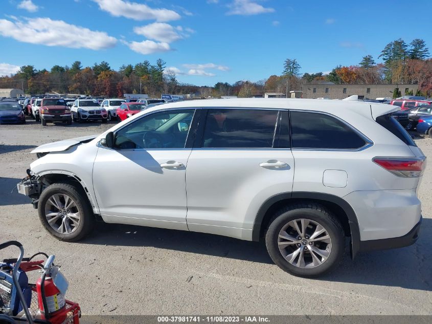 2016 TOYOTA HIGHLANDER LE PLUS V6 - 5TDBKRFH0GS289859