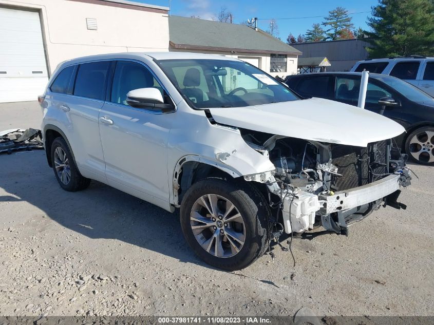 2016 TOYOTA HIGHLANDER LE PLUS V6 - 5TDBKRFH0GS289859