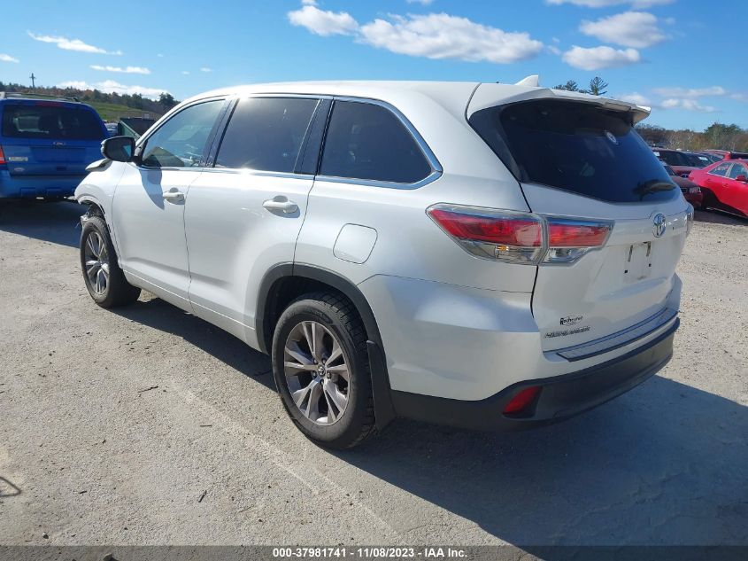 2016 TOYOTA HIGHLANDER LE PLUS V6 - 5TDBKRFH0GS289859