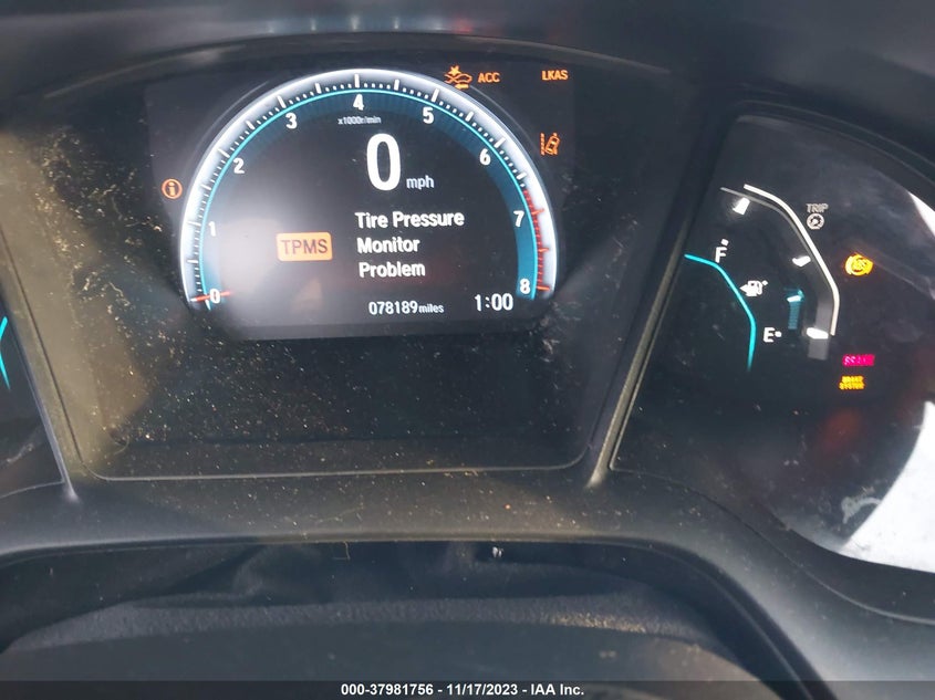 VIN 2HGFC2F6XKH542425 2019 HONDA CIVIC LX