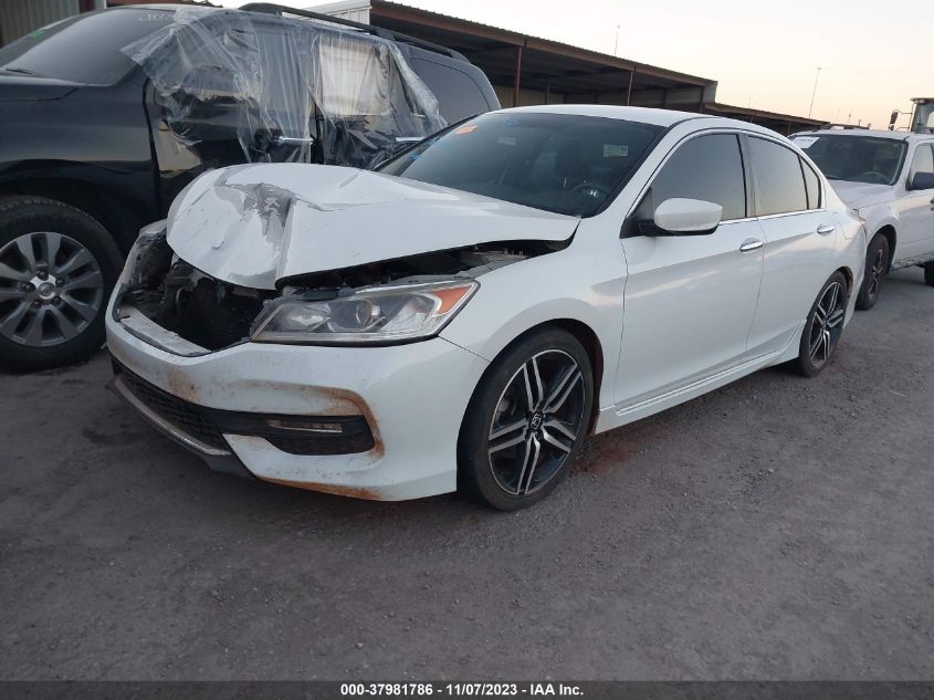 2017 HONDA ACCORD SPORT SE - 1HGCR2F15HA078005